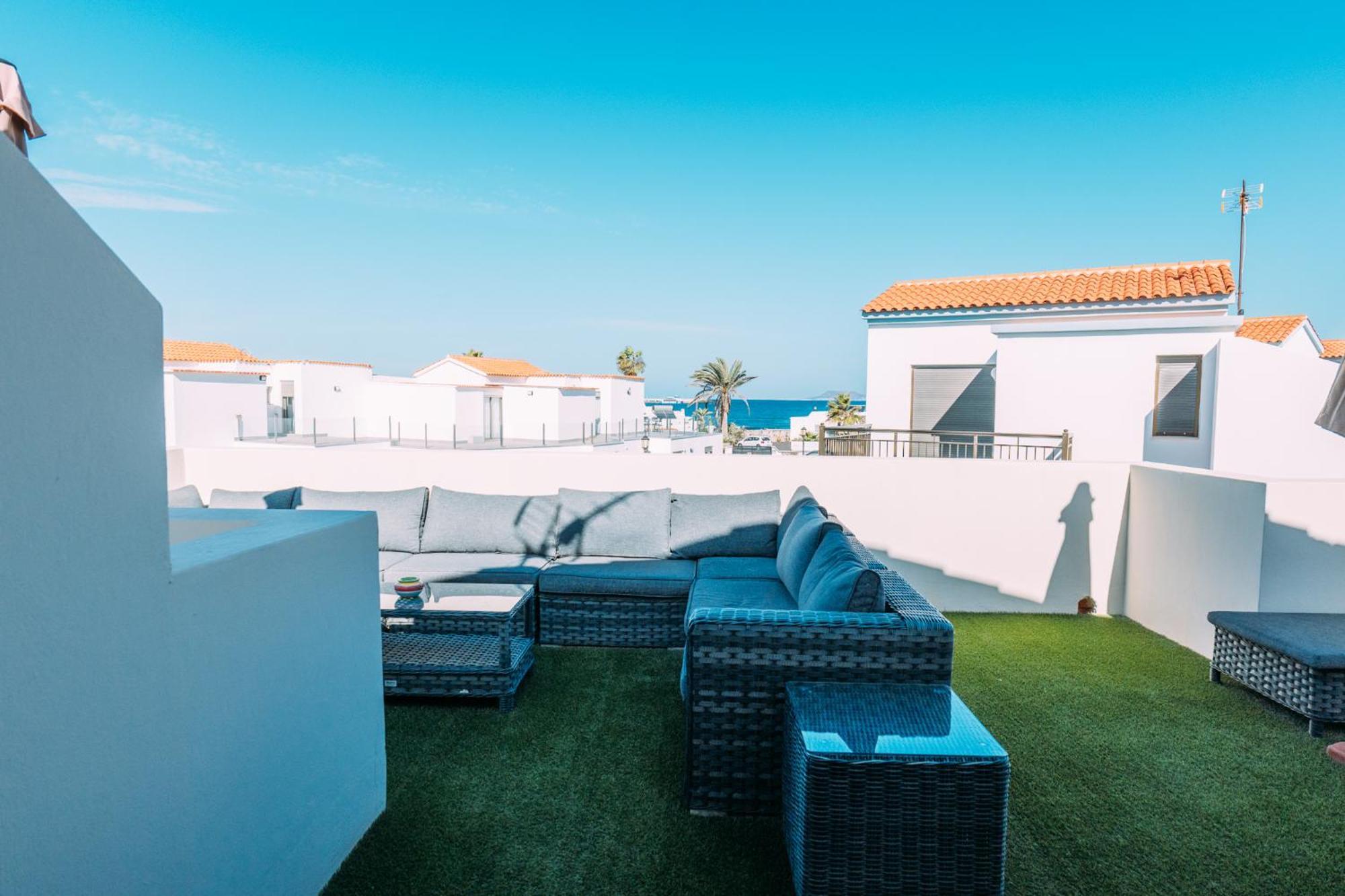 Paradise Beach House: Piscina Privada, Playa 100M Corralejo Exterior foto
