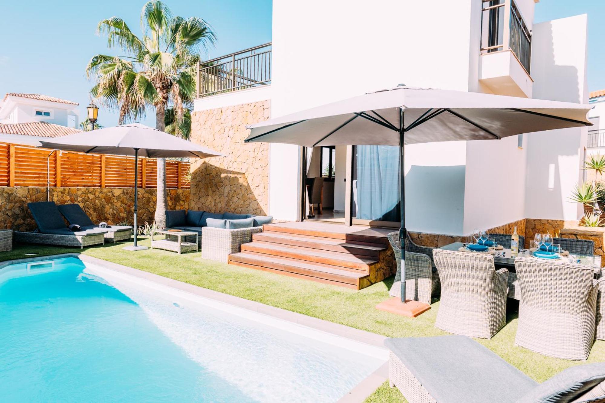 Paradise Beach House: Piscina Privada, Playa 100M Corralejo Exterior foto