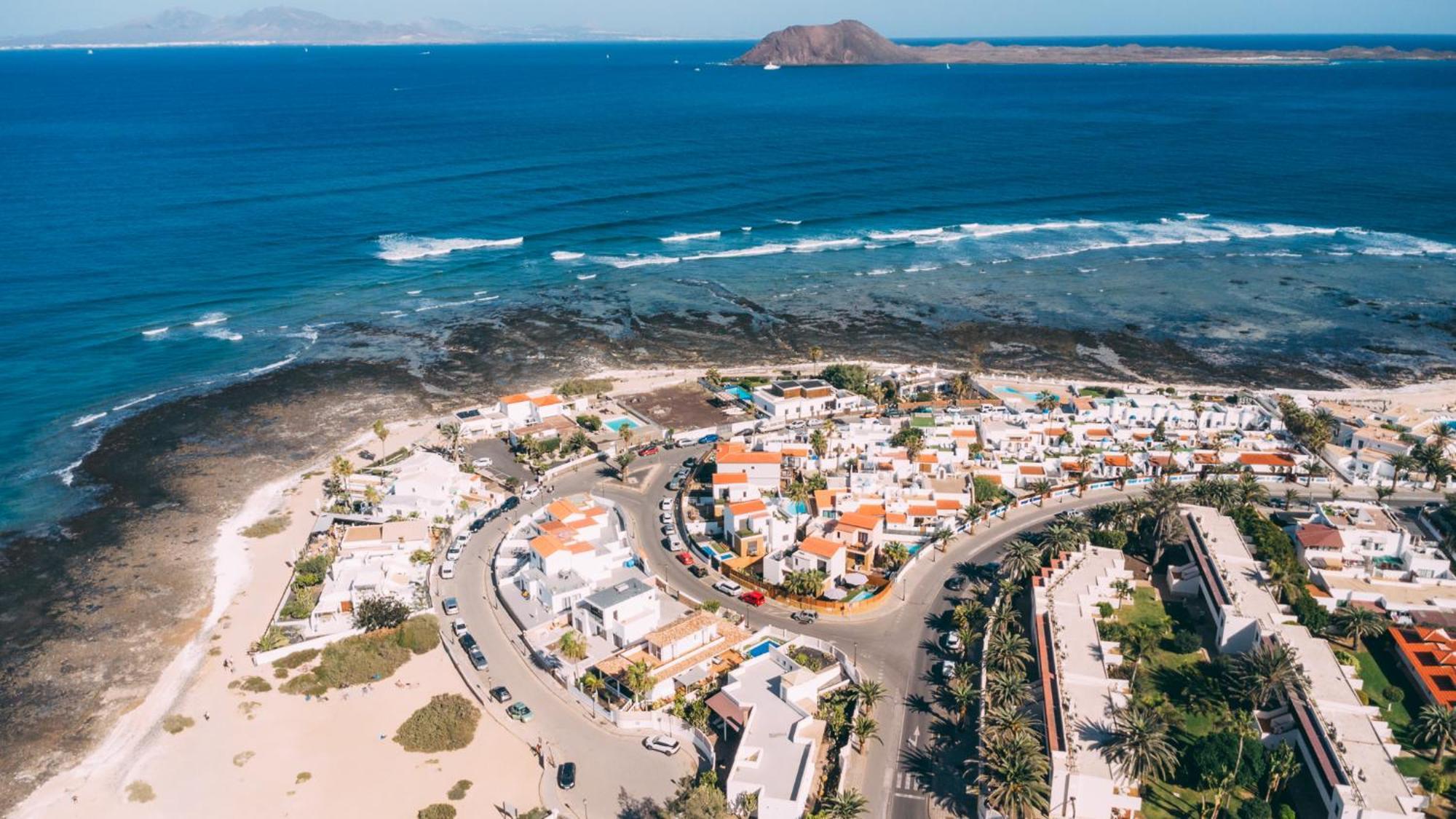 Paradise Beach House: Piscina Privada, Playa 100M Corralejo Exterior foto