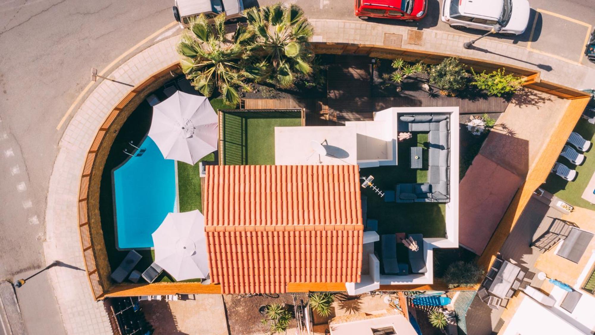 Paradise Beach House: Piscina Privada, Playa 100M Corralejo Exterior foto