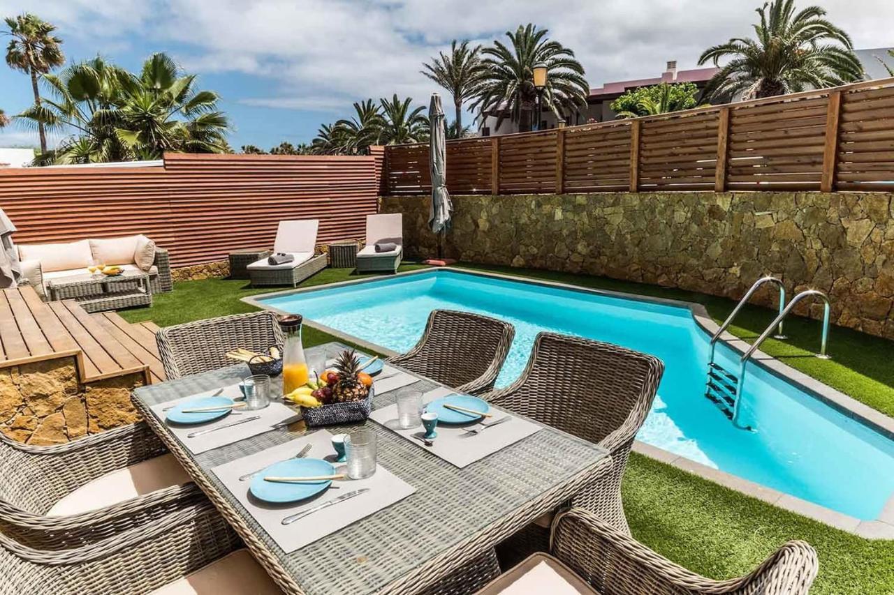 Paradise Beach House: Piscina Privada, Playa 100M Corralejo Exterior foto