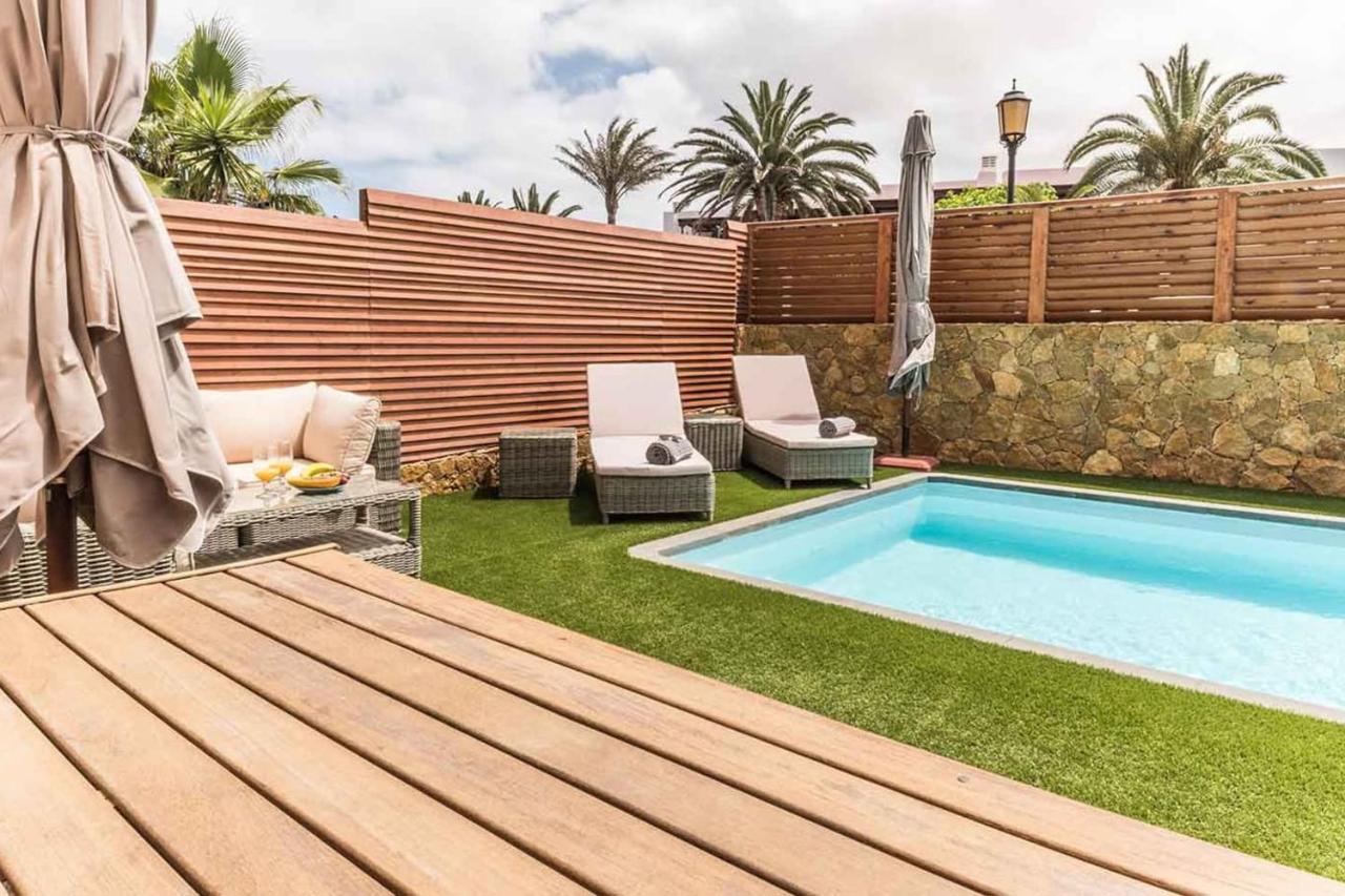 Paradise Beach House: Piscina Privada, Playa 100M Corralejo Exterior foto