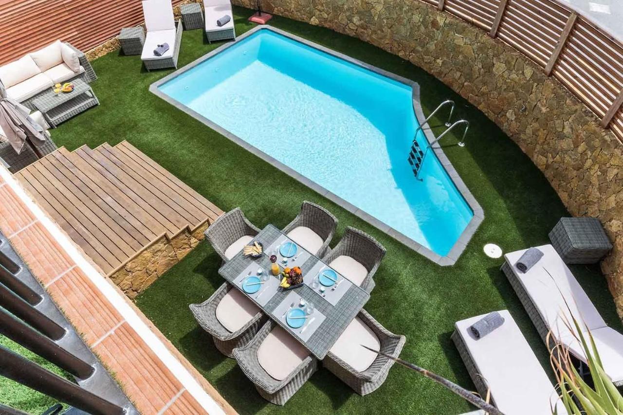 Paradise Beach House: Piscina Privada, Playa 100M Corralejo Exterior foto