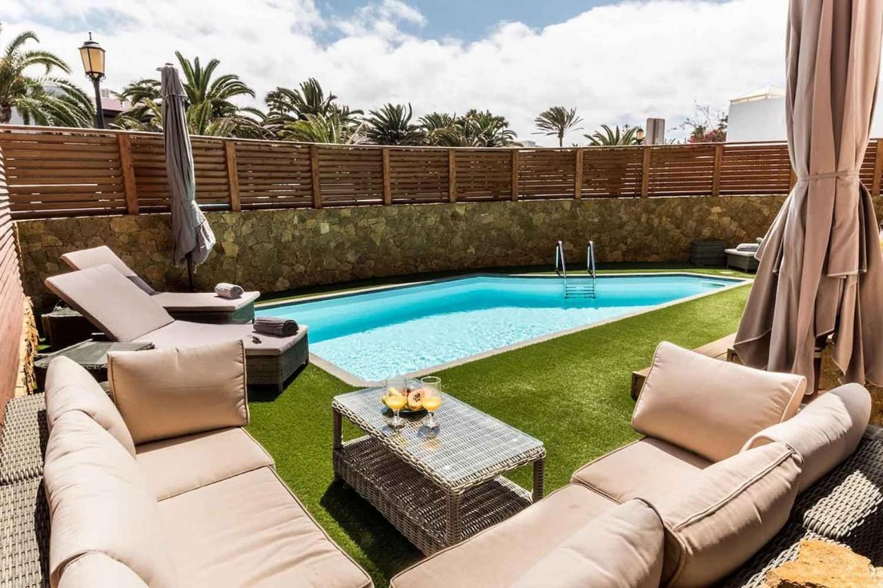 Paradise Beach House: Piscina Privada, Playa 100M Corralejo Exterior foto