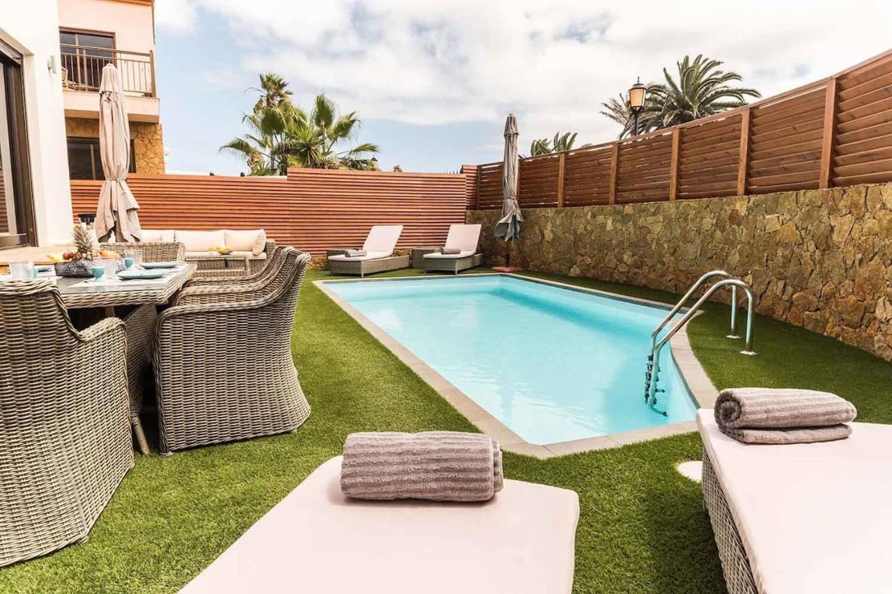 Paradise Beach House: Piscina Privada, Playa 100M Corralejo Exterior foto